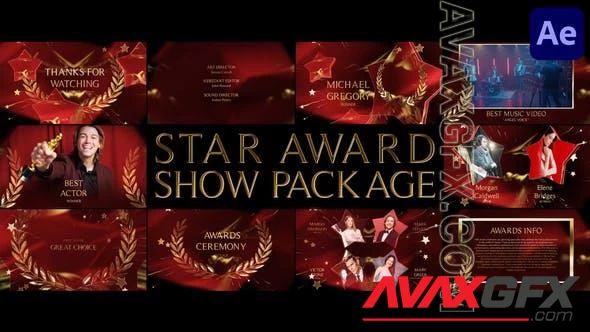 Star Award Show Package for After Effects 48047023 [Videohive]