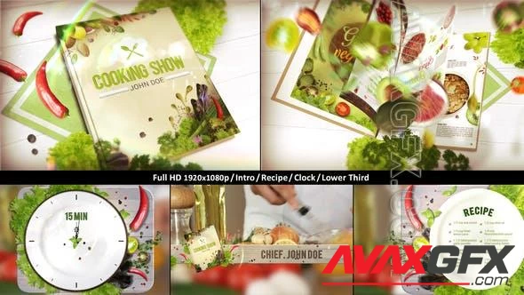 Cooking TV Show Pack | Journal 22751769 [Videohive]