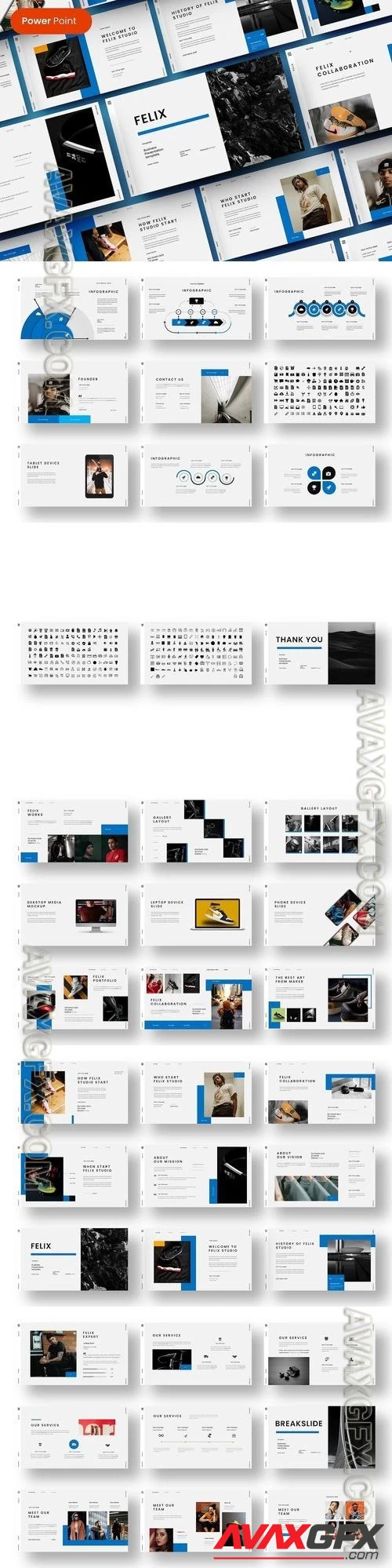 Felix - Business PowerPoint Template