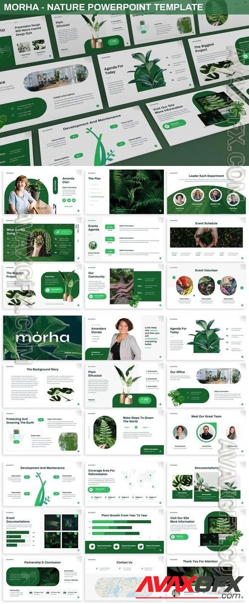 Morha - Nature Powerpoint Template