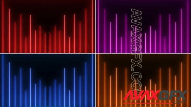 MA - Neon Lines Background Pack 1430730