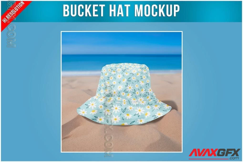 Hat Bucket Mockup