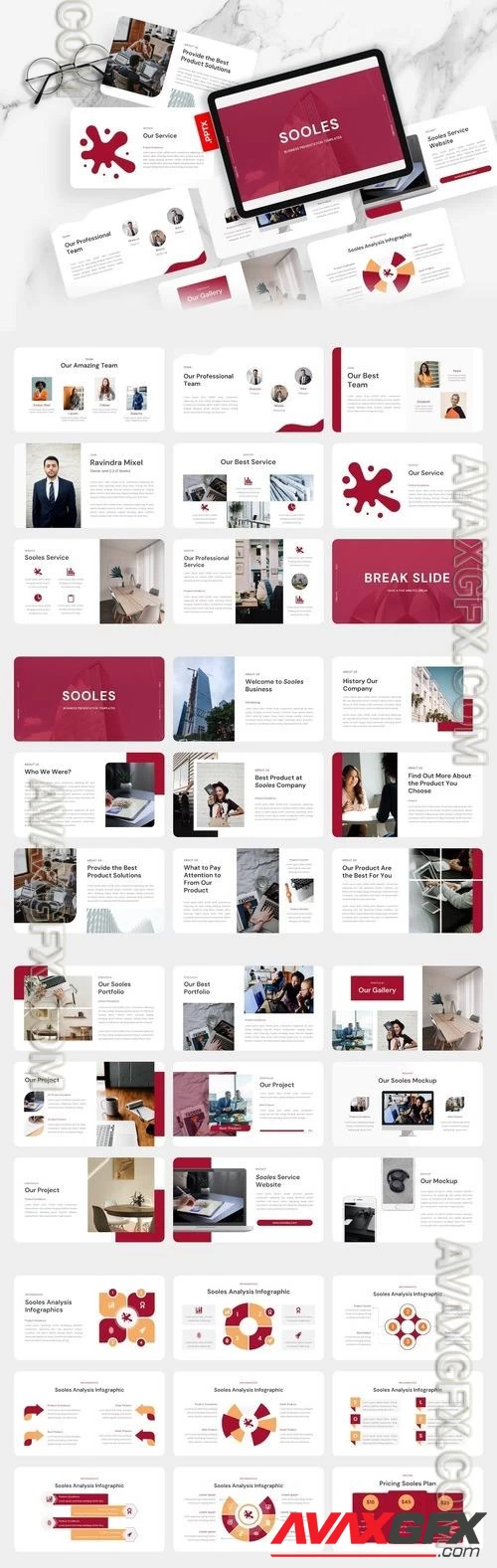 Sooles - Business PowerPoint Template