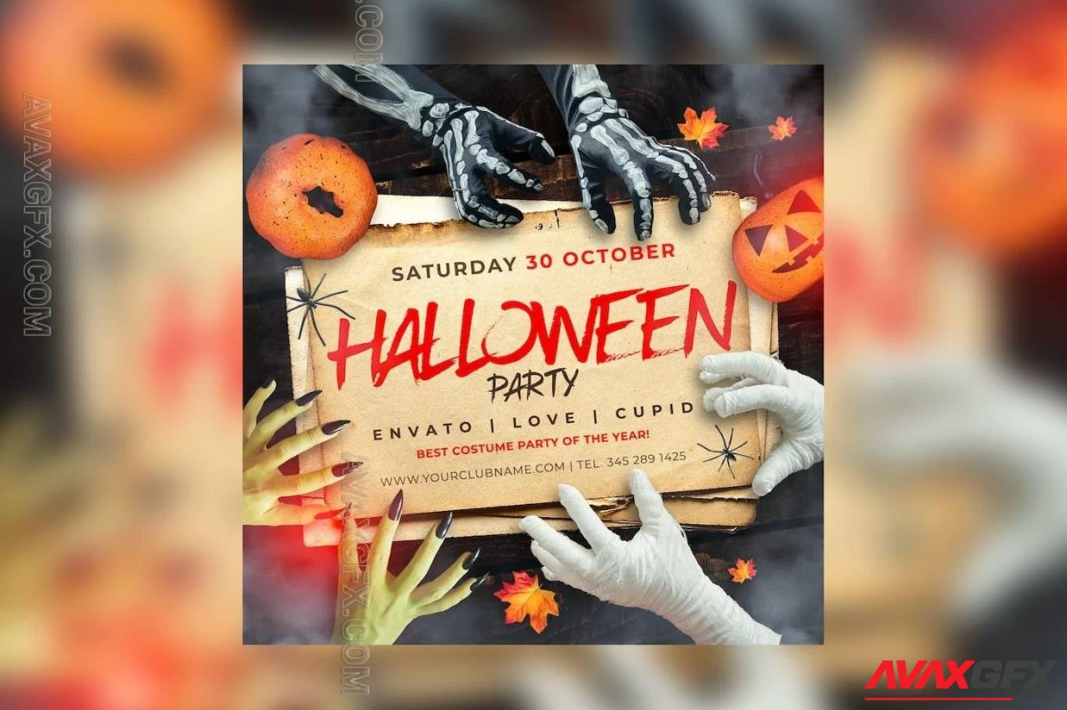 Halloween Flyer 75VFDXS