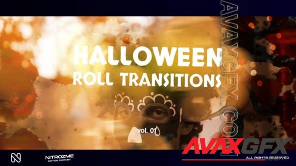 Halloween Roll Transitions Vol. 01 48378196 Videohive