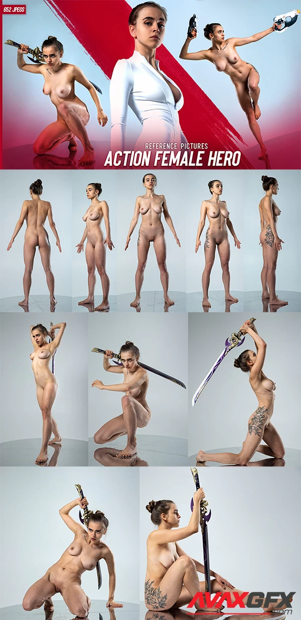 ArtStation Obscura 29 Action Female Hero