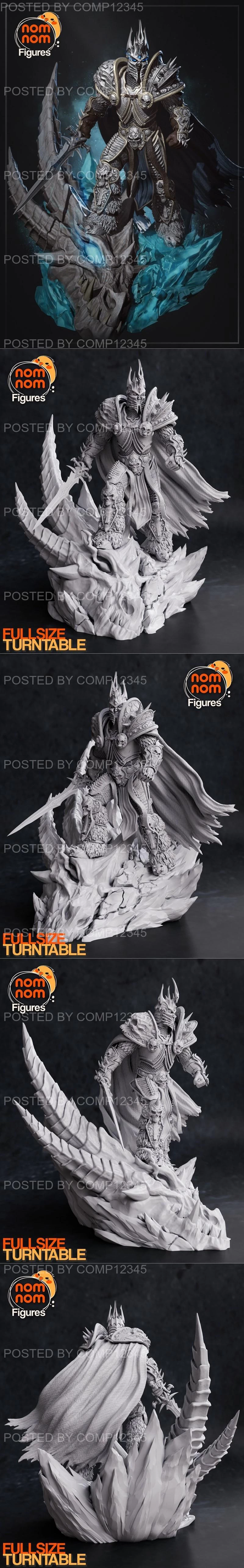 Nomnom Figures - Arthas from World of Warcraft