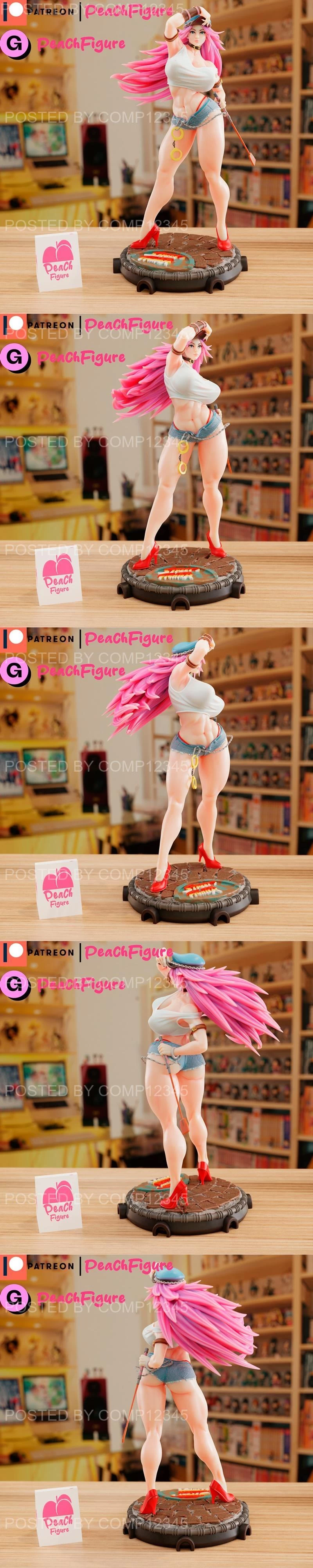 Peach Figure - Poison Street Fighter