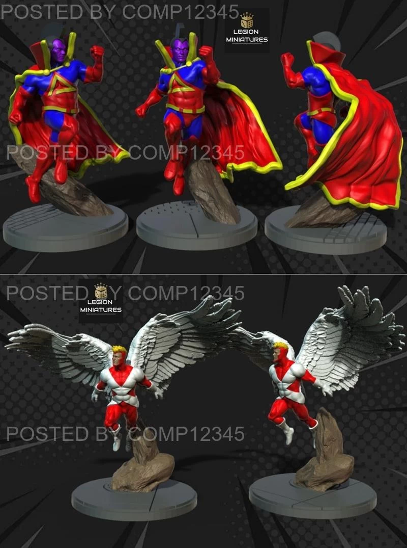 Gladiator and Angel by Legion Miniatures