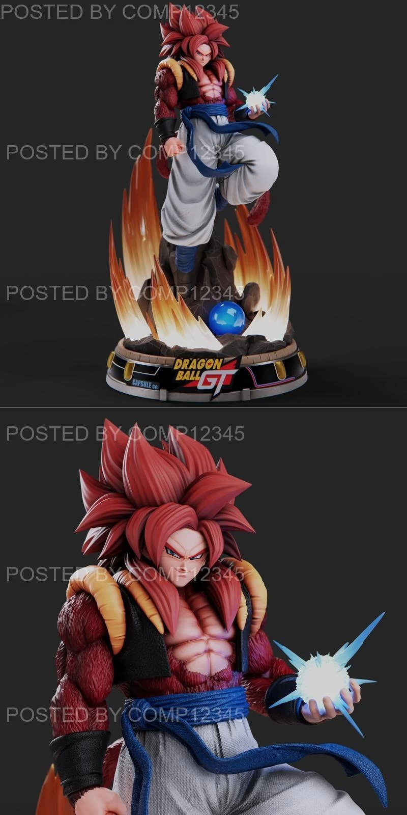 Gogeta SSJ4 Dragon Ball GT - Collectables