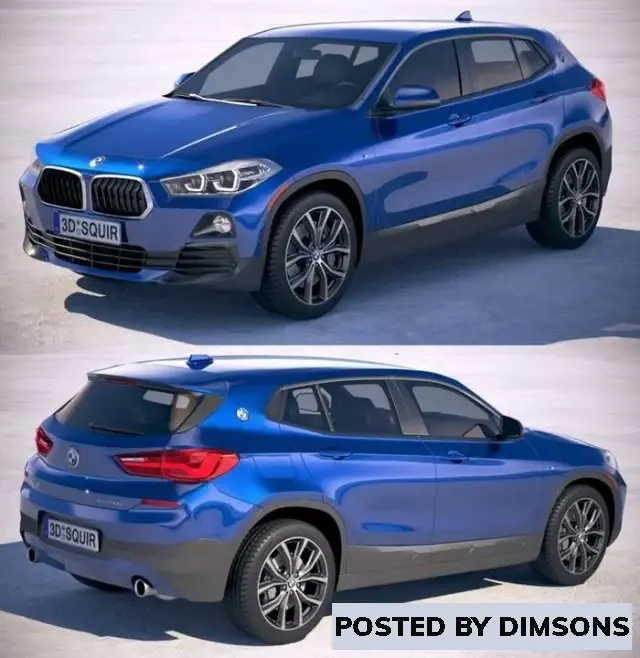 Vehicles, cars BMW X2 2019 - 3D Model