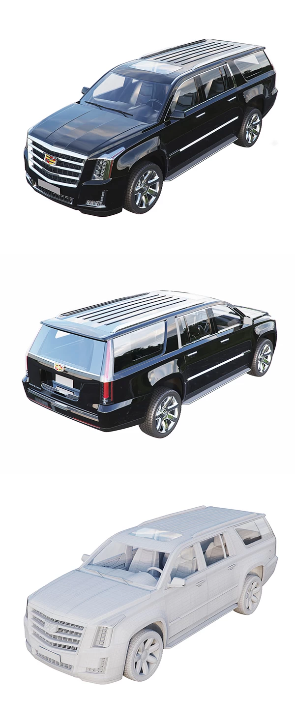 Cadillac Escalade ESV 3D Model