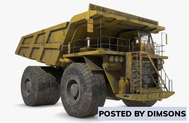 Vehicles, cars Generic Dump Truck - 3D Model