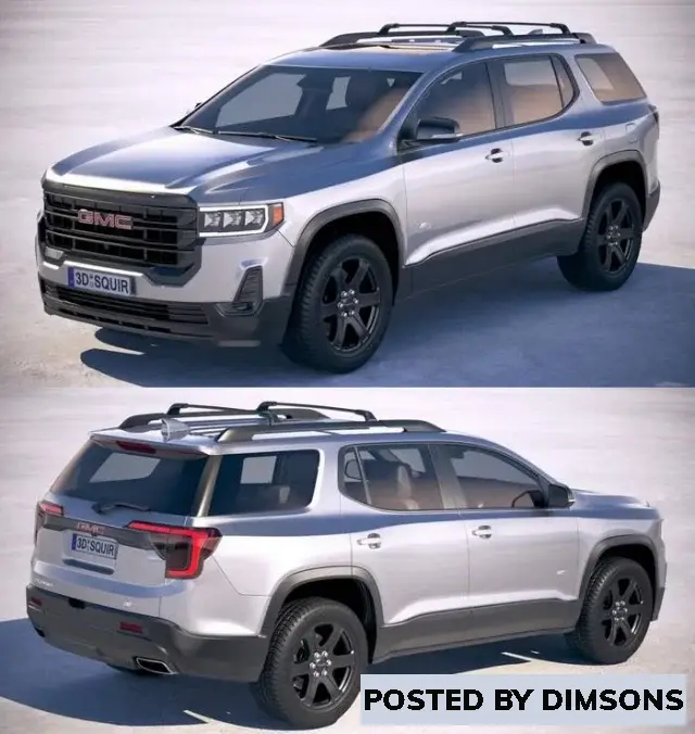 Vehicles, cars GMC Acadia 2020 - 3D Model
