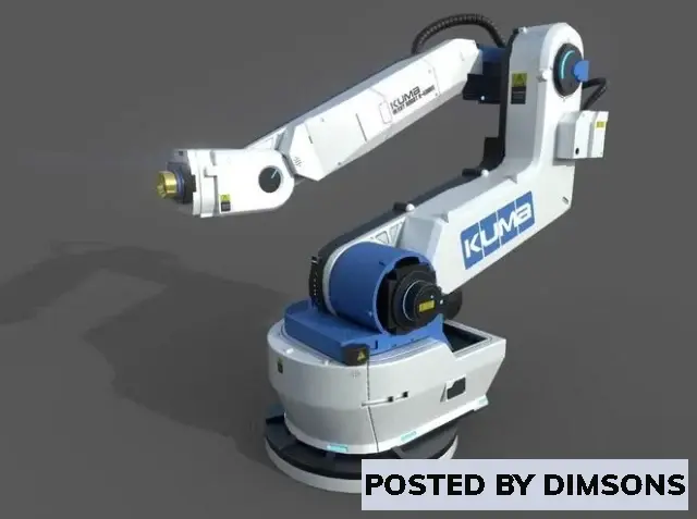 Kuma Industrial Robot - 3D Model