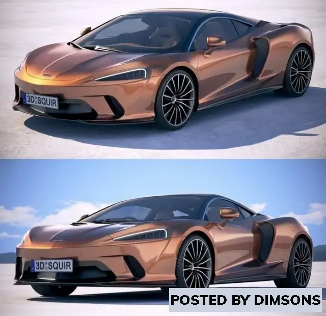 Vehicles, cars McLaren GT 2020 - 3D Model