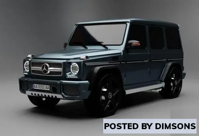 Vehicles, cars Mercedes-Benz G-Class W463 G65 Triangle - 3D Model