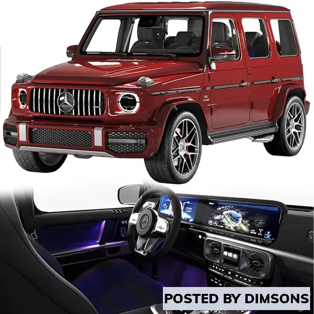 Vehicles, cars Mercedes Benz G63 AMG 2020 - 3D Model