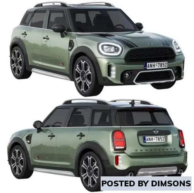 Vehicles, cars Mini Countryman S 2021 - 3D Model