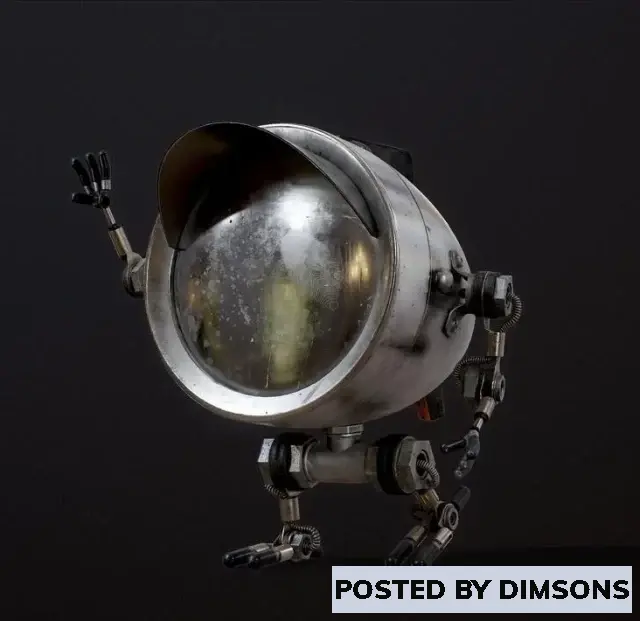 Robot lamp - 3D Model