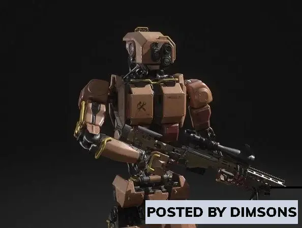 Robots Robot M71 - 3D Model