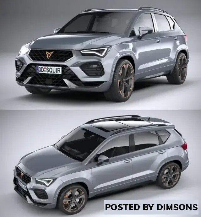 Vehicles, cars Seat Ateca Cupra 2021 - 3D Model