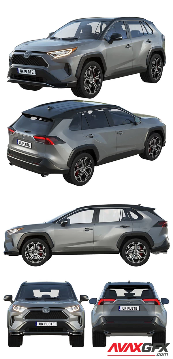 Toyota RAV4 Prime 2021 3D Model