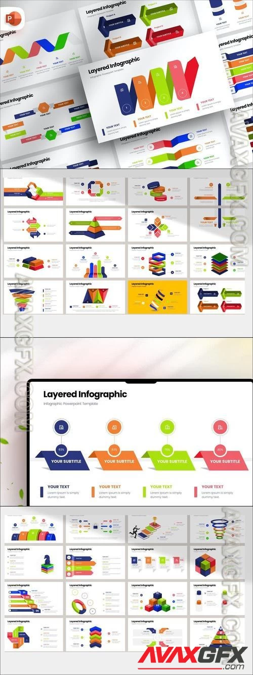 Creative Process Infographic PowerPoint Template