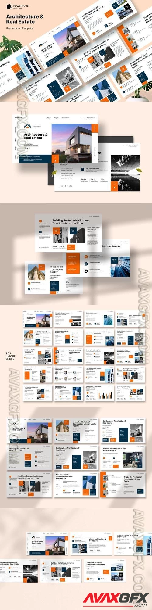Architecture and Real Estate Presentation Template