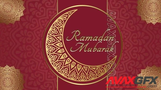 MA - Ramadan Mubarak With Ramzan Texture. 1430646
