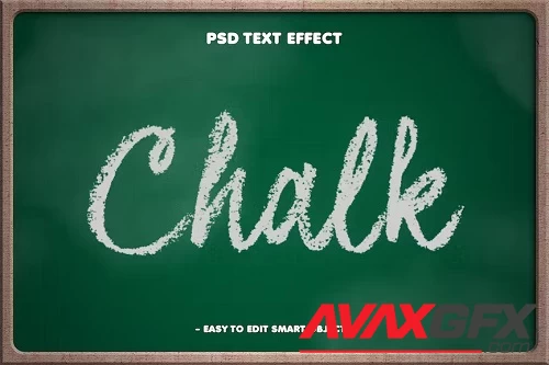 Chalk Lettering PSD Layer Style Text Effect - ZW3JPN2
