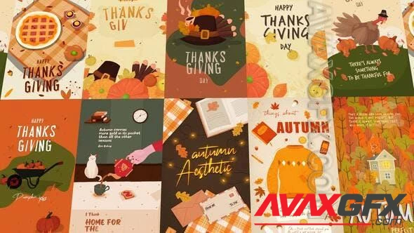 Thanksgiving Day Package 48918716 Videohive