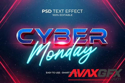 Cyber Monday Text Effect - U2TM45W