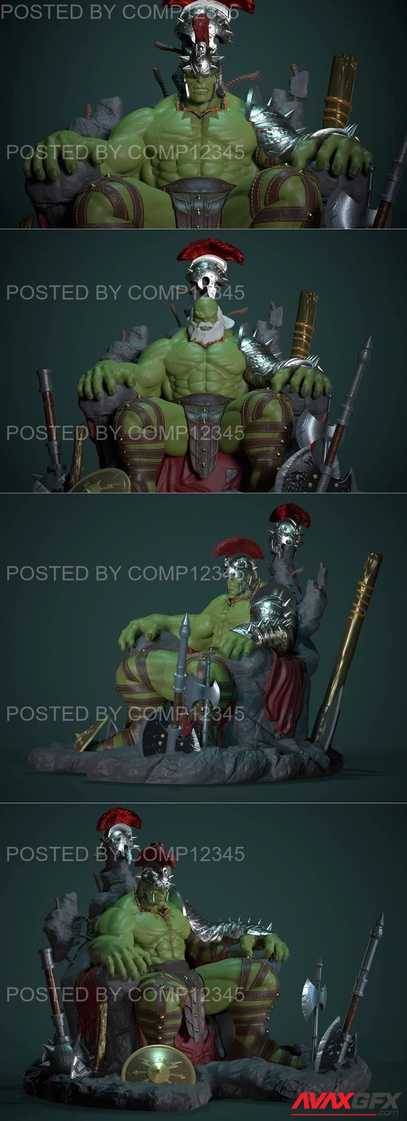 Hulk Throne
