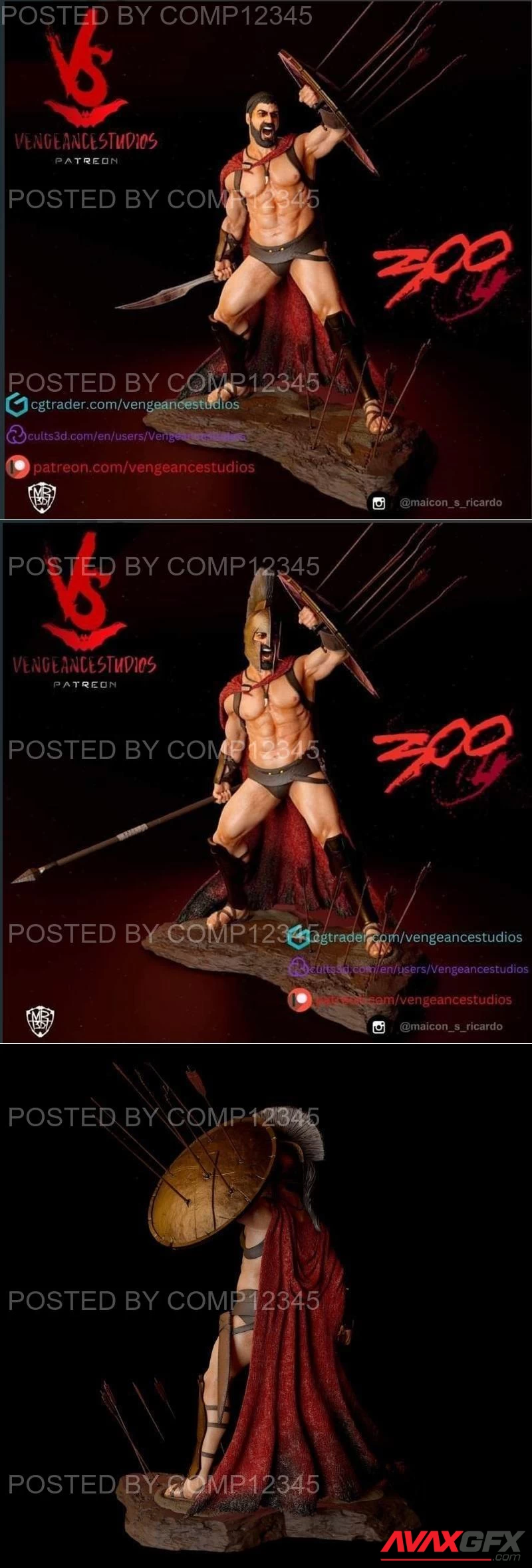 Vengeancestudios - Leonidas 300