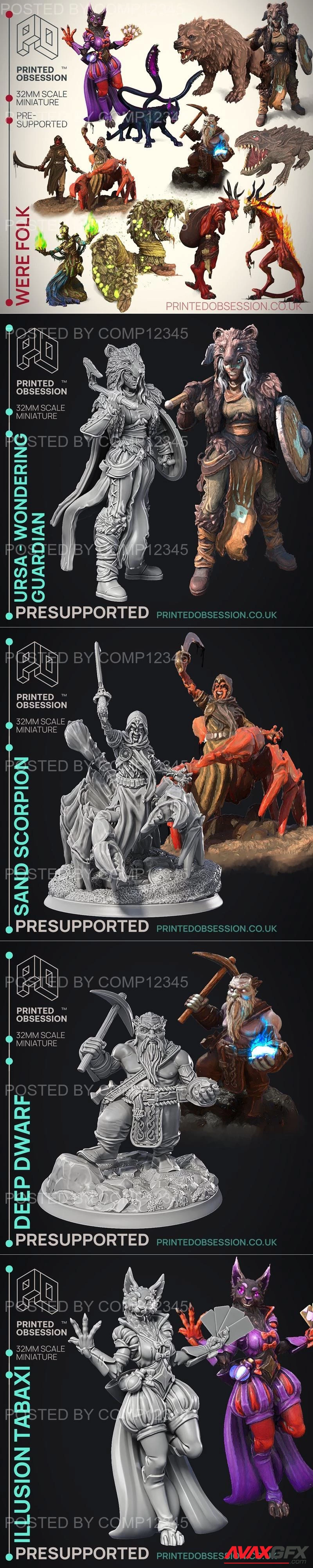 Printed Obession - Were Folk October 2023