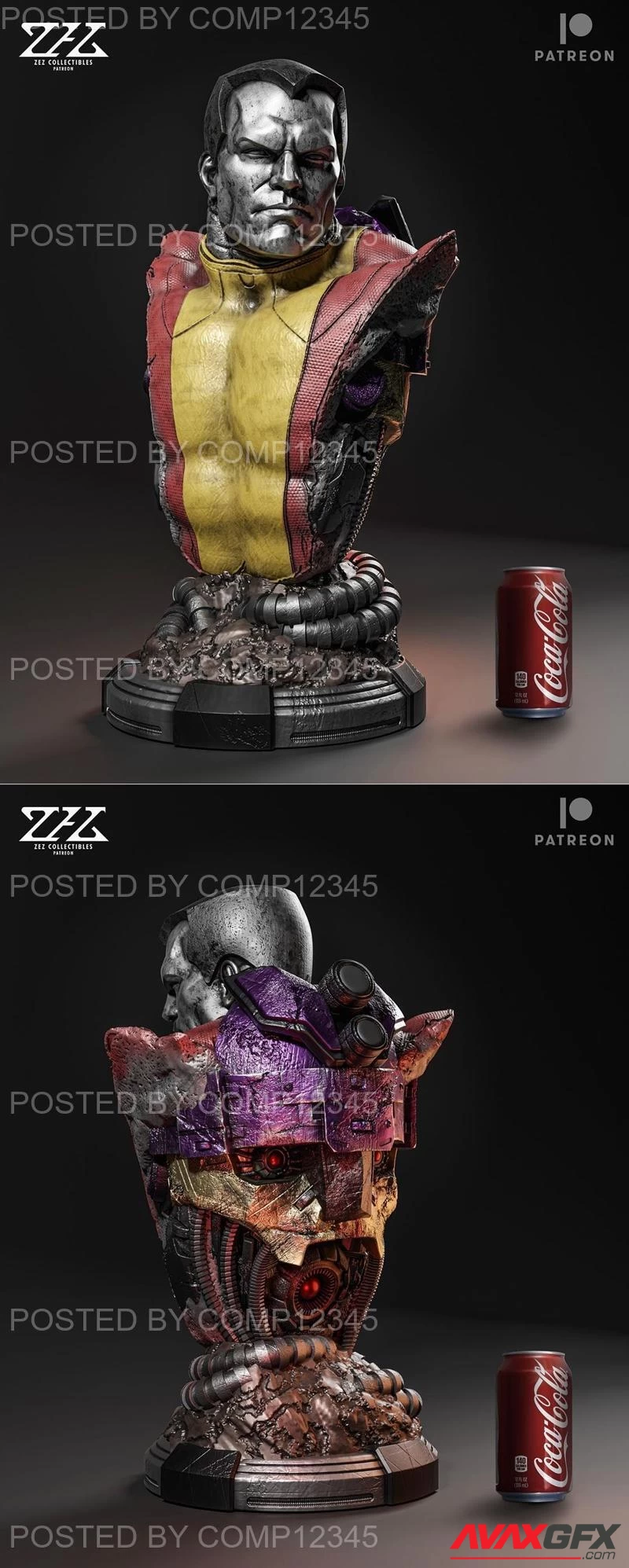 ZEZ Studios - Colossus Bust