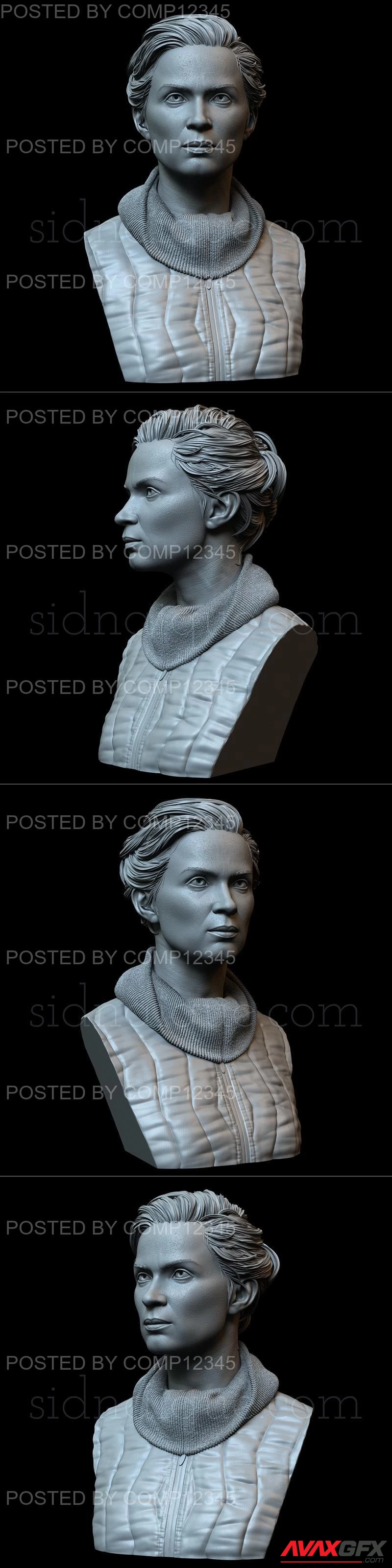 Emily Blunt Bust