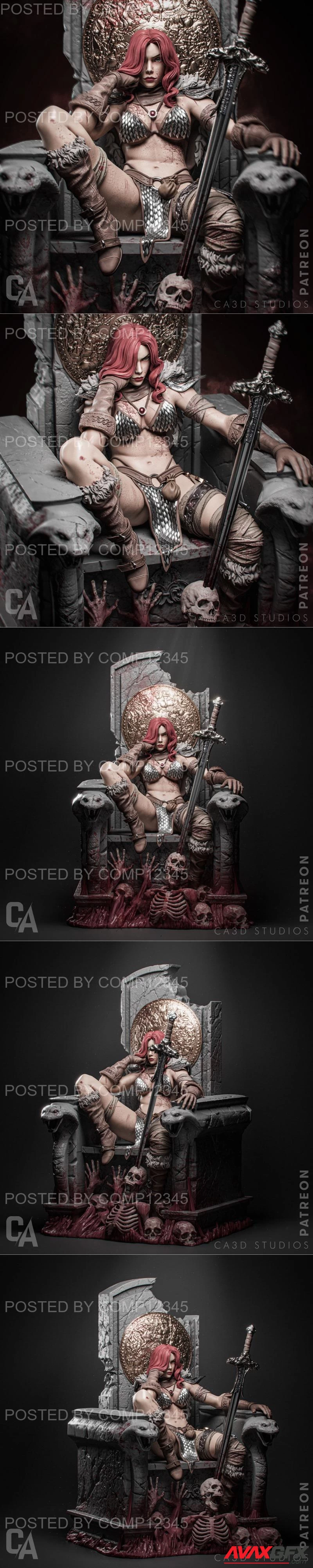 Ca 3d Studios - Red Sonja