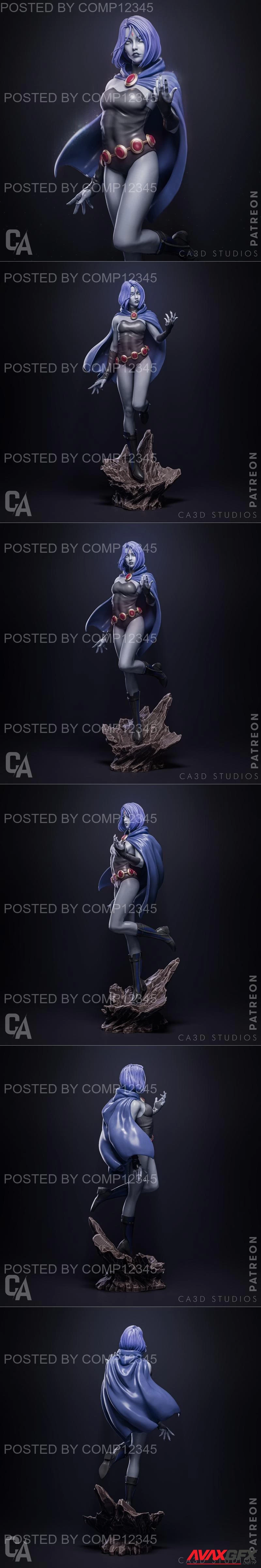 Ca 3d Studios - Raven