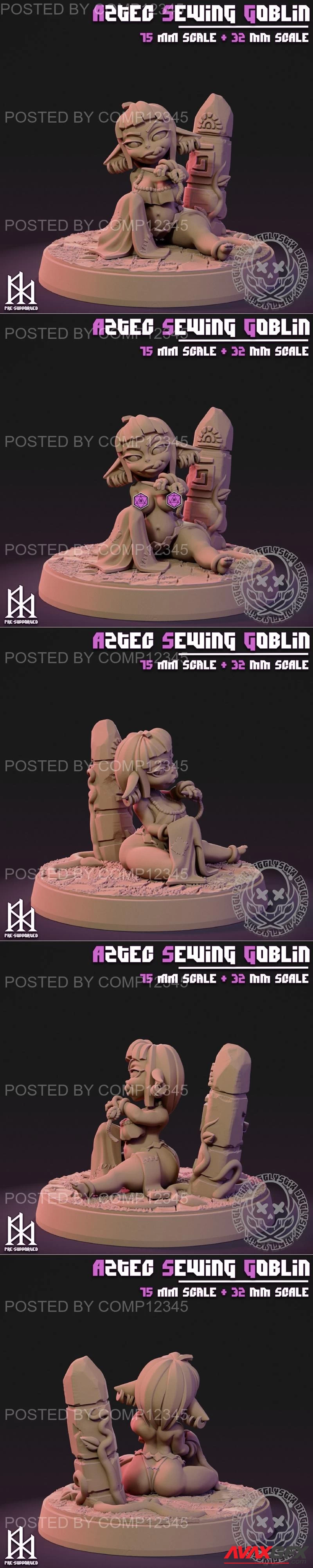 Jigglystix - Aztec Sewing Goblin