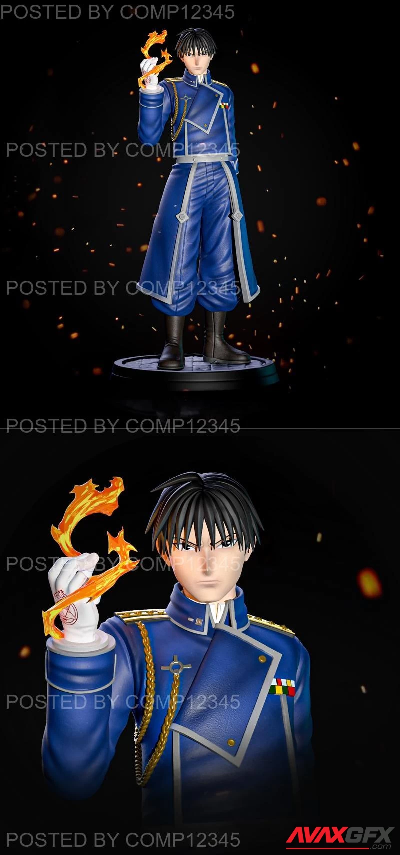 Roy Mustang - Full metal Alchemist