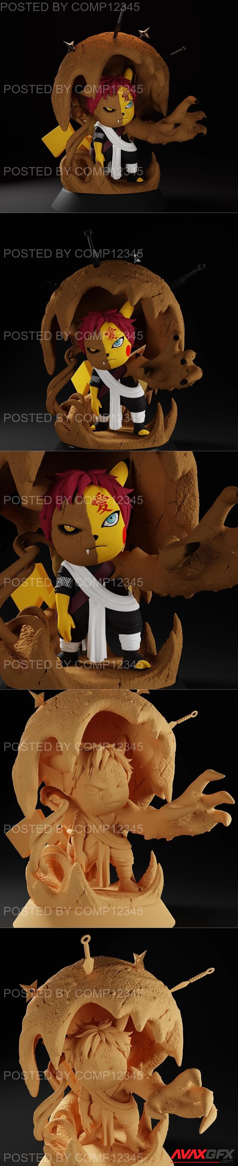 Pikachu Cosplay Gaara