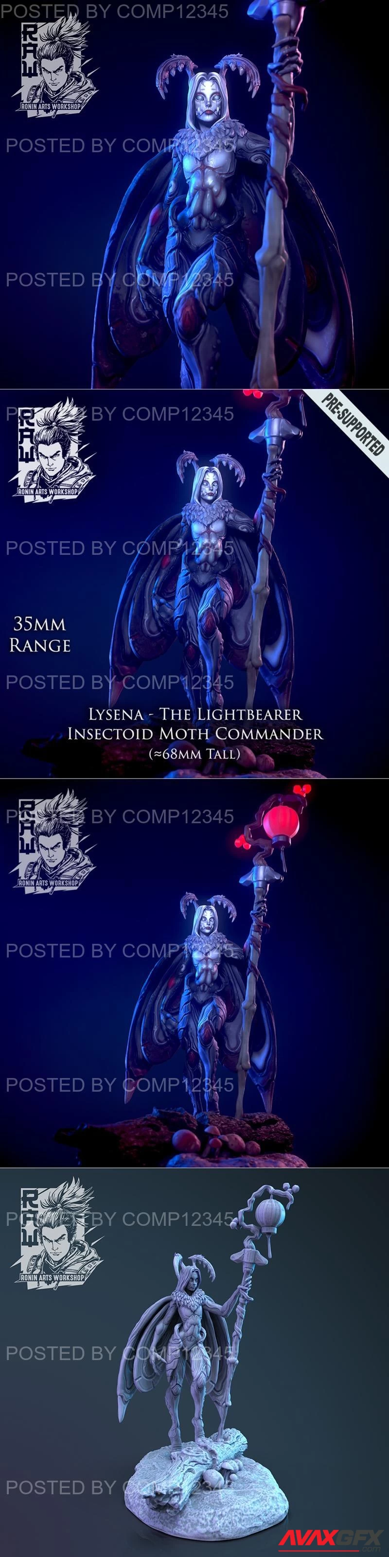 Lysena the lightbearer - Moth woman