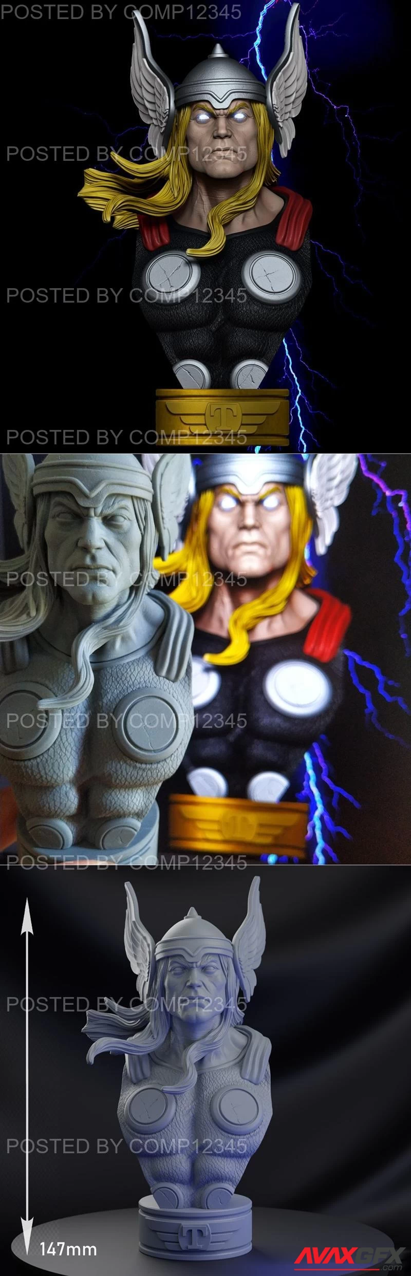 Thor Classic Bust