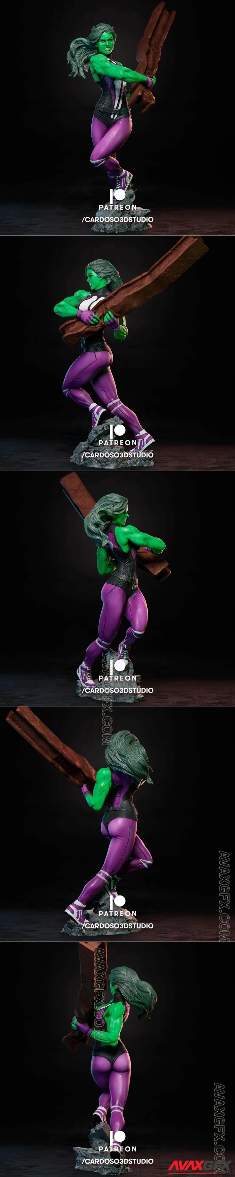 Cardoso 3d Studio - She Hulk