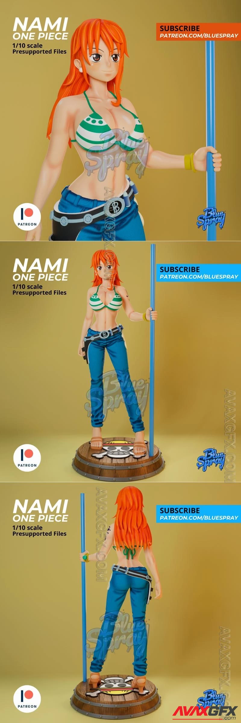 Blue Spray - Nami One Piece