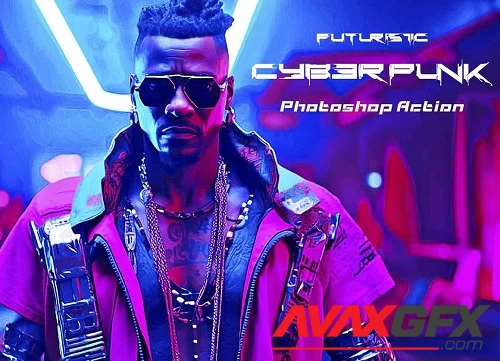 Futuristic Cyberpunk Ps Action - 42171152