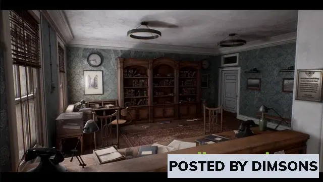 Unreal Engine Environments 1940's Abandoned Office (Modular) v4.25-4.27, 5.0-5.3