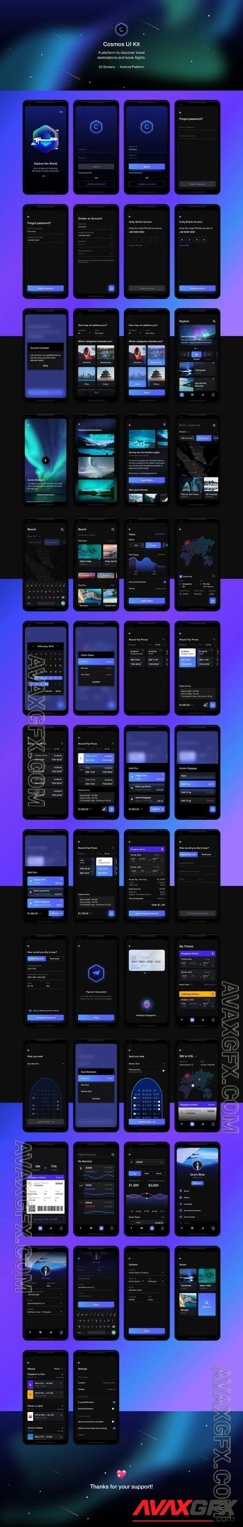 Cosmos UI Kit UI8